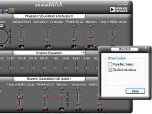 Vypněte Front Mic Select