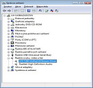ATI T200 Unified AVStream Driver - Správce zařízení